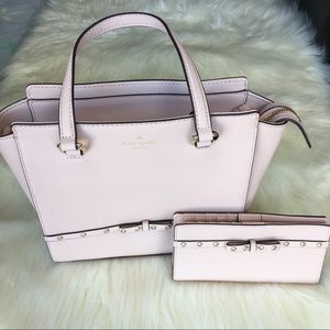 Kate Spade Laurel Way Jeweled Bag Wallet Set